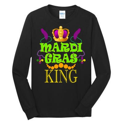 Mardi Gras King Tall Long Sleeve T-Shirt