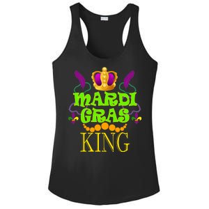 Mardi Gras King Ladies PosiCharge Competitor Racerback Tank