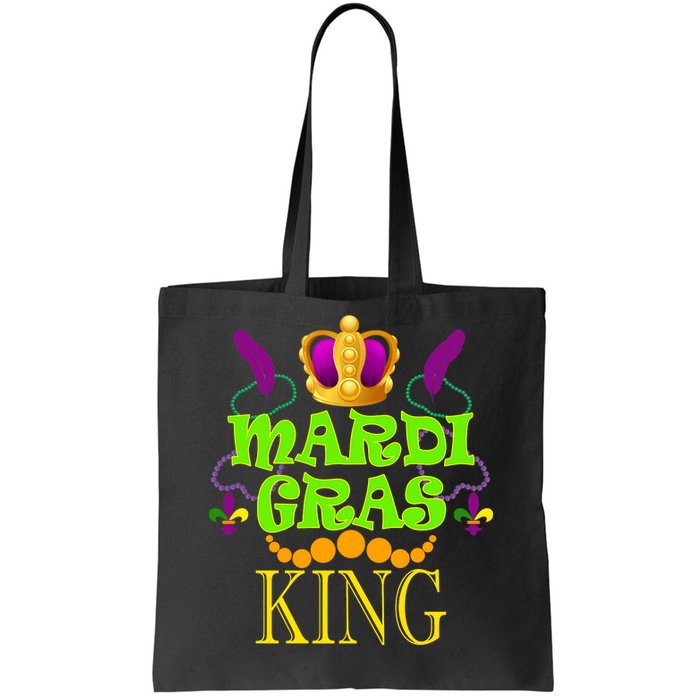 Mardi Gras King Tote Bag