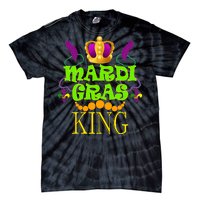 Mardi Gras King Tie-Dye T-Shirt