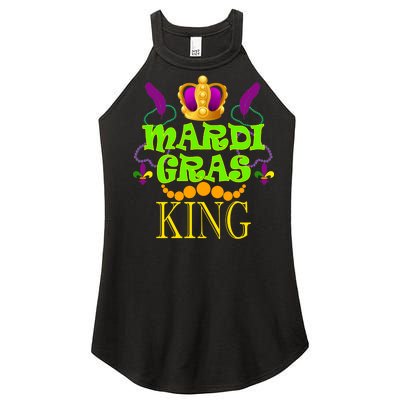 Mardi Gras King Women’s Perfect Tri Rocker Tank