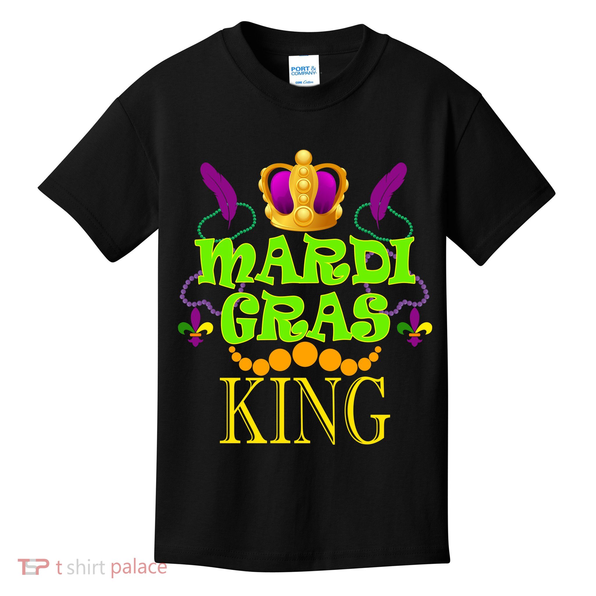 Mardi Gras King Kids T-Shirt