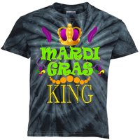 Mardi Gras King Kids Tie-Dye T-Shirt