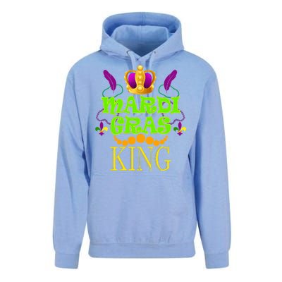 Mardi Gras King Unisex Surf Hoodie