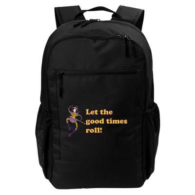Mardi Gras Let The Good Times Roll Backpack