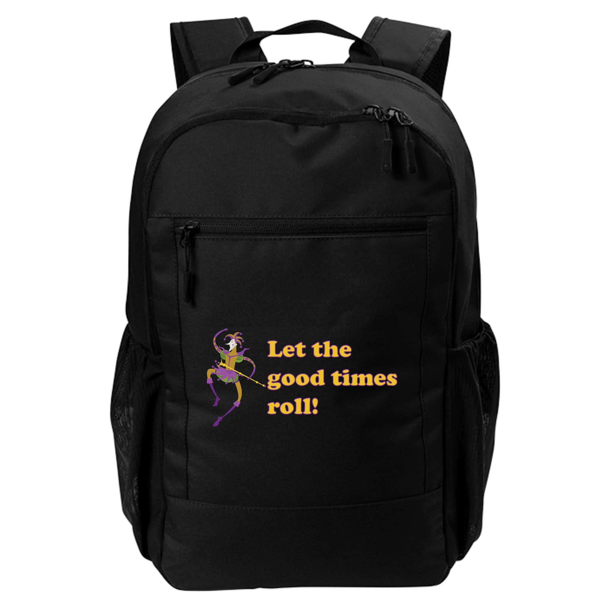 Mardi Gras Let The Good Times Roll Backpack