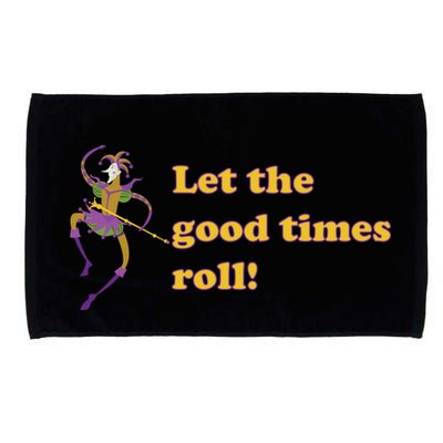 Mardi Gras Let The Good Times Roll Microfiber Hand Towel