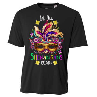 Mardi Gras Let The Shenanigans Begin Cooling Performance Crew T-Shirt