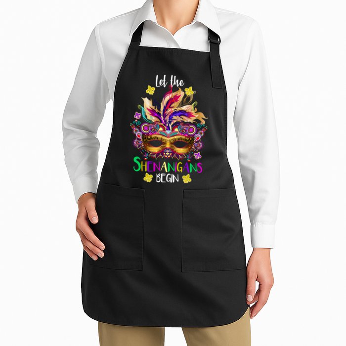 Mardi Gras Let The Shenanigans Begin Apron