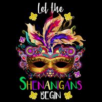 Mardi Gras Let The Shenanigans Begin Apron