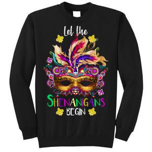 Mardi Gras Let The Shenanigans Begin Sweatshirt