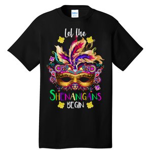 Mardi Gras Let The Shenanigans Begin Tall T-Shirt