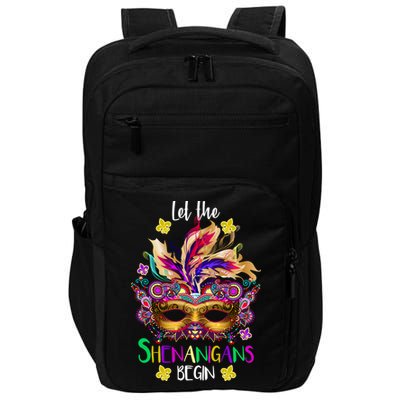 Mardi Gras Let The Shenanigans Begin Impact Tech Backpack