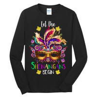 Mardi Gras Let The Shenanigans Begin Tall Long Sleeve T-Shirt