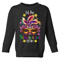 Mardi Gras Let The Shenanigans Begin Toddler Sweatshirt