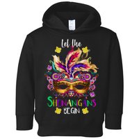 Mardi Gras Let The Shenanigans Begin Toddler Hoodie