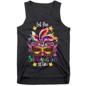 Mardi Gras Let The Shenanigans Begin Tank Top