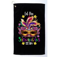 Mardi Gras Let The Shenanigans Begin Golf Towel