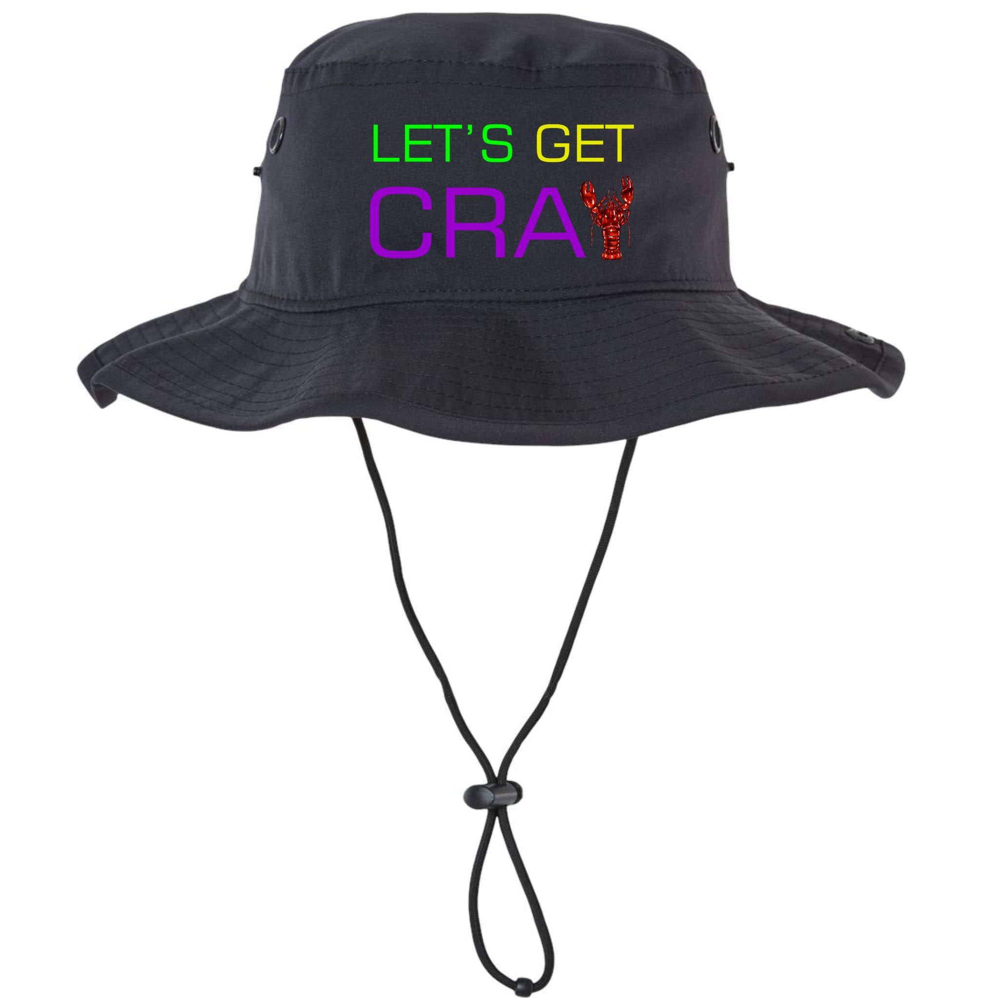 Mardi Gras Let's Get Cray Bucket Hat