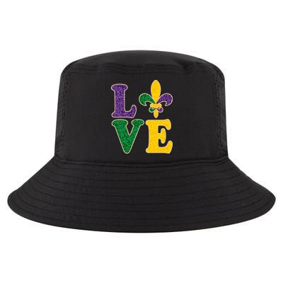 Mardi Gras Love Spade  Cool Comfort Performance Bucket Hat