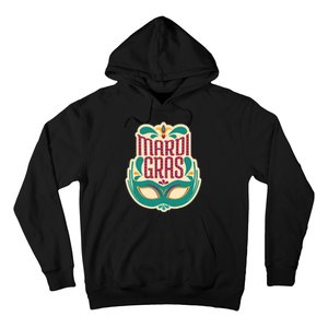 Mardi Gras Mask Hoodie