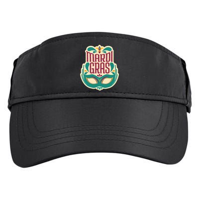 Mardi Gras Mask Adult Drive Performance Visor