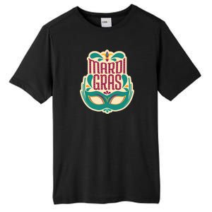 Mardi Gras Mask Tall Fusion ChromaSoft Performance T-Shirt