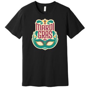 Mardi Gras Mask Premium T-Shirt