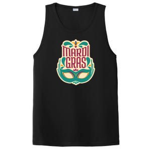 Mardi Gras Mask PosiCharge Competitor Tank