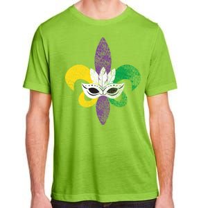 Mardi Gras Mask Spade Adult ChromaSoft Performance T-Shirt