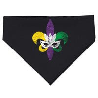 Mardi Gras Mask Spade USA-Made Doggie Bandana