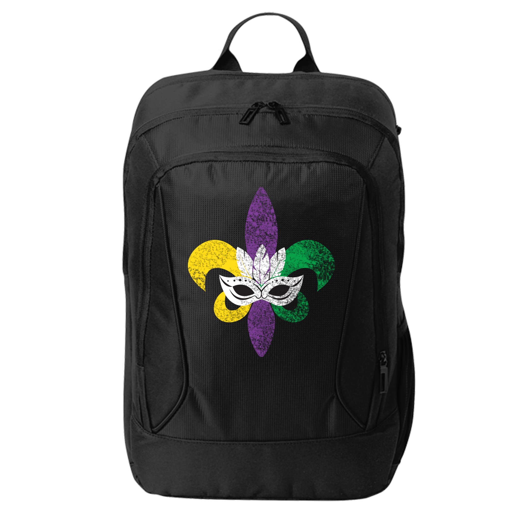 Mardi Gras Mask Spade City Backpack