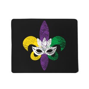 Mardi Gras Mask Spade Mousepad