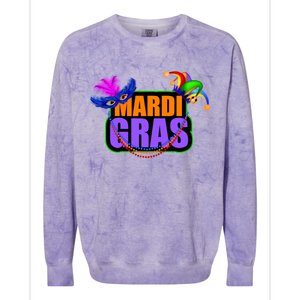 Mardi Gras Original Colorblast Crewneck Sweatshirt