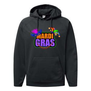 Mardi Gras Original Performance Fleece Hoodie