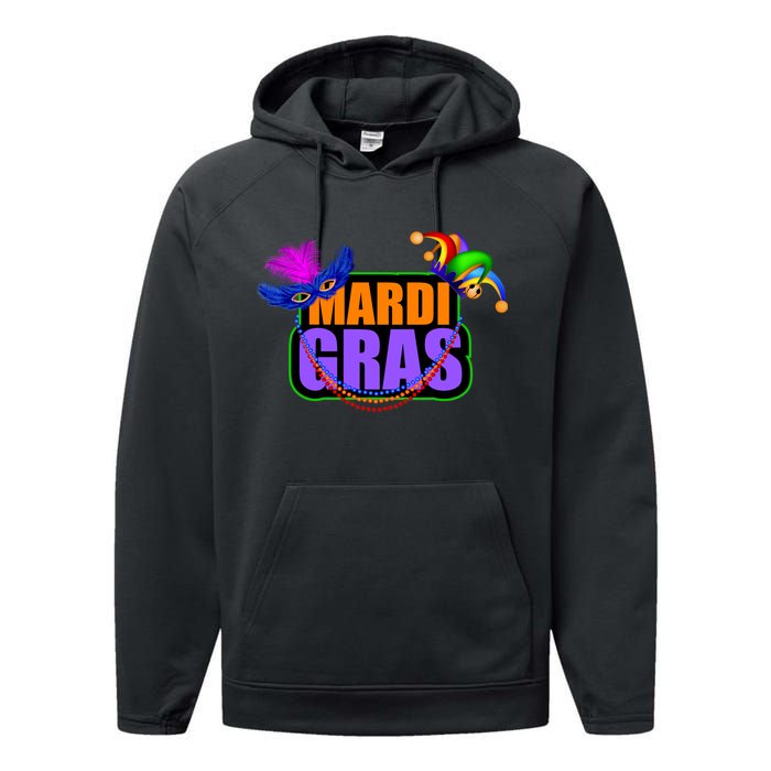 Mardi Gras Original Performance Fleece Hoodie