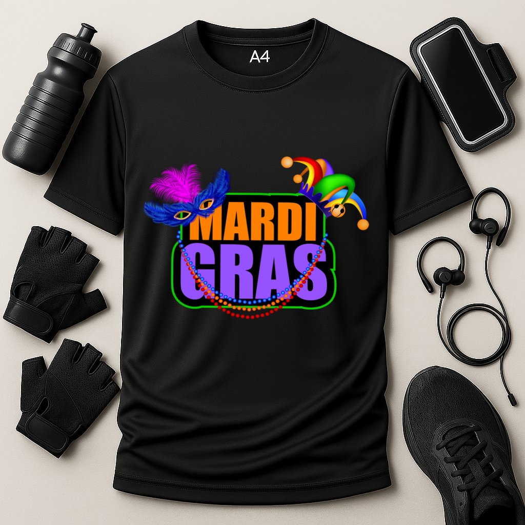 Mardi Gras Original Cooling Performance Crew T-Shirt