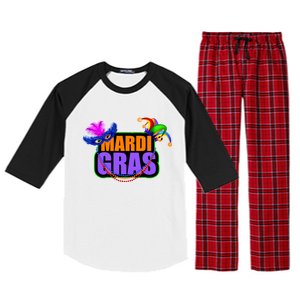 Mardi Gras Original Raglan Sleeve Pajama Set