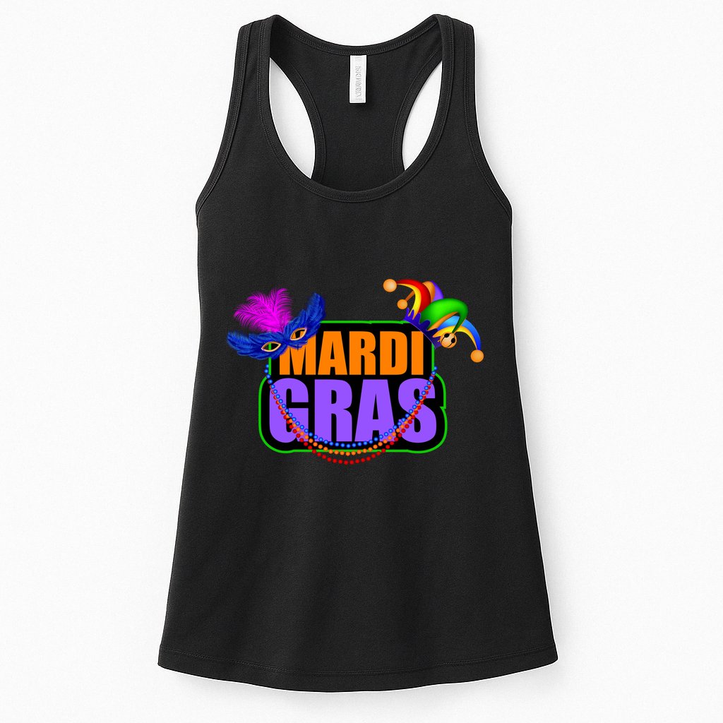 Mardi Gras Original Womens Tank Top