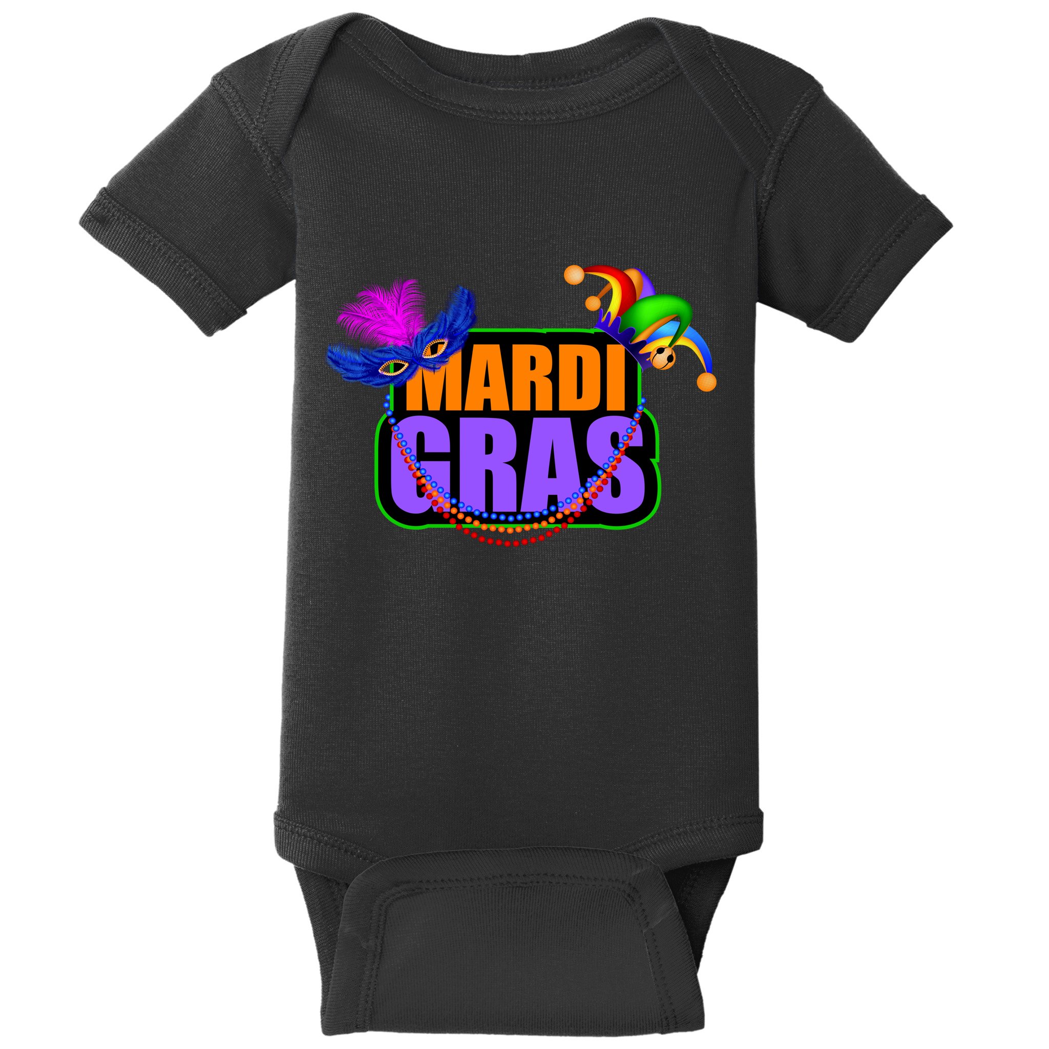 Mardi Gras Original Baby Bodysuit