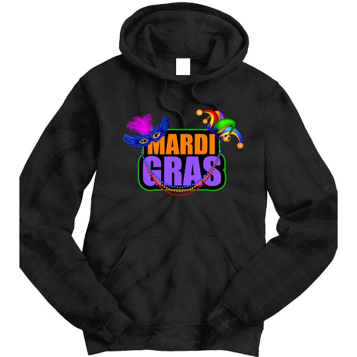 Mardi Gras Original Tie Dye Hoodie