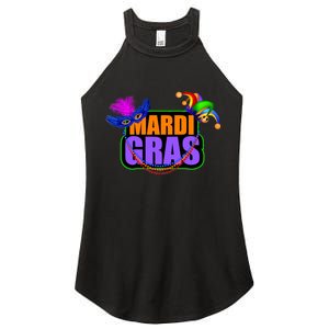 Mardi Gras Original Women's Perfect Tri Rocker Tank