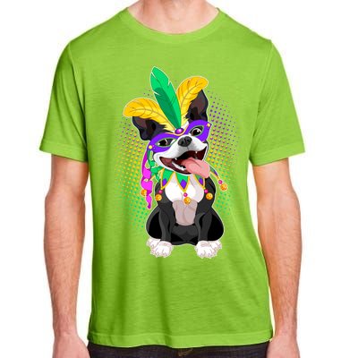 Mardi Gras Party Dog Adult ChromaSoft Performance T-Shirt