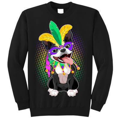 Mardi Gras Party Dog Sweatshirt