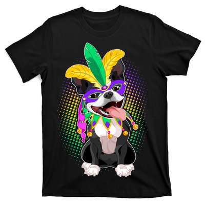 Mardi Gras Party Dog T-Shirt