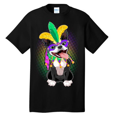 Mardi Gras Party Dog Tall T-Shirt