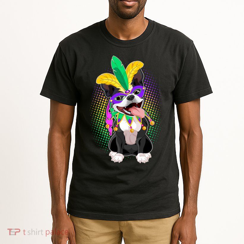 Mardi Gras Party Dog Tall T-Shirt