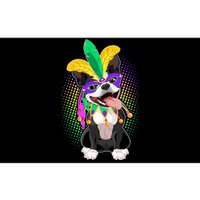 Mardi Gras Party Dog Bumper Sticker