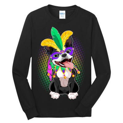 Mardi Gras Party Dog Tall Long Sleeve T-Shirt