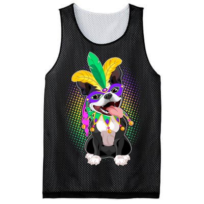 Mardi Gras Party Dog Mesh Reversible Basketball Jersey Tank